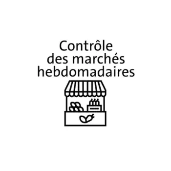 Contrôle des marchés hebdomadaires