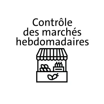Contrôle des marchés hebdomadaires
