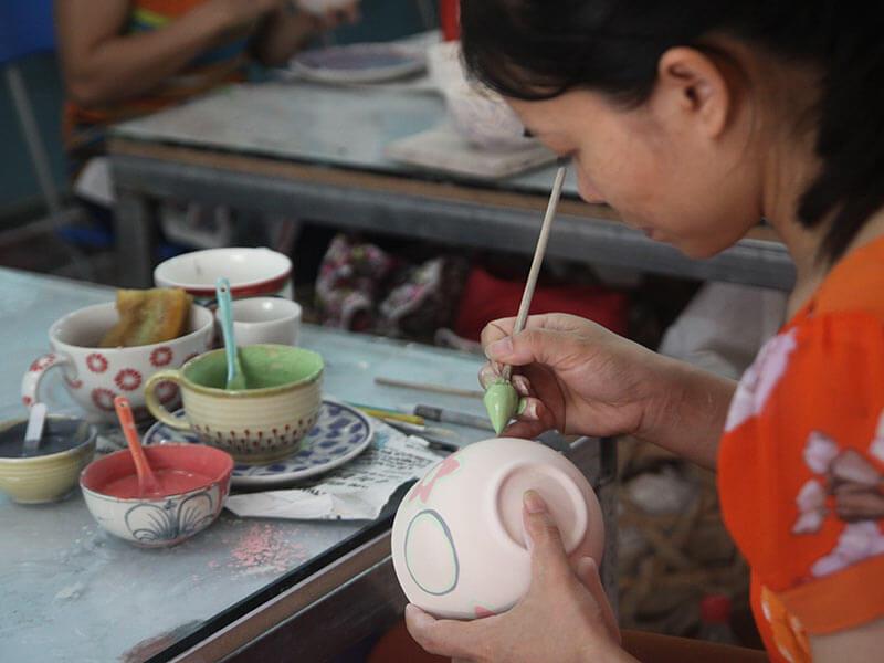 Ceramic painting fair trade