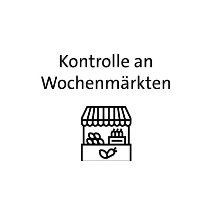 Icon Kontrolle an Wochenmärkten
